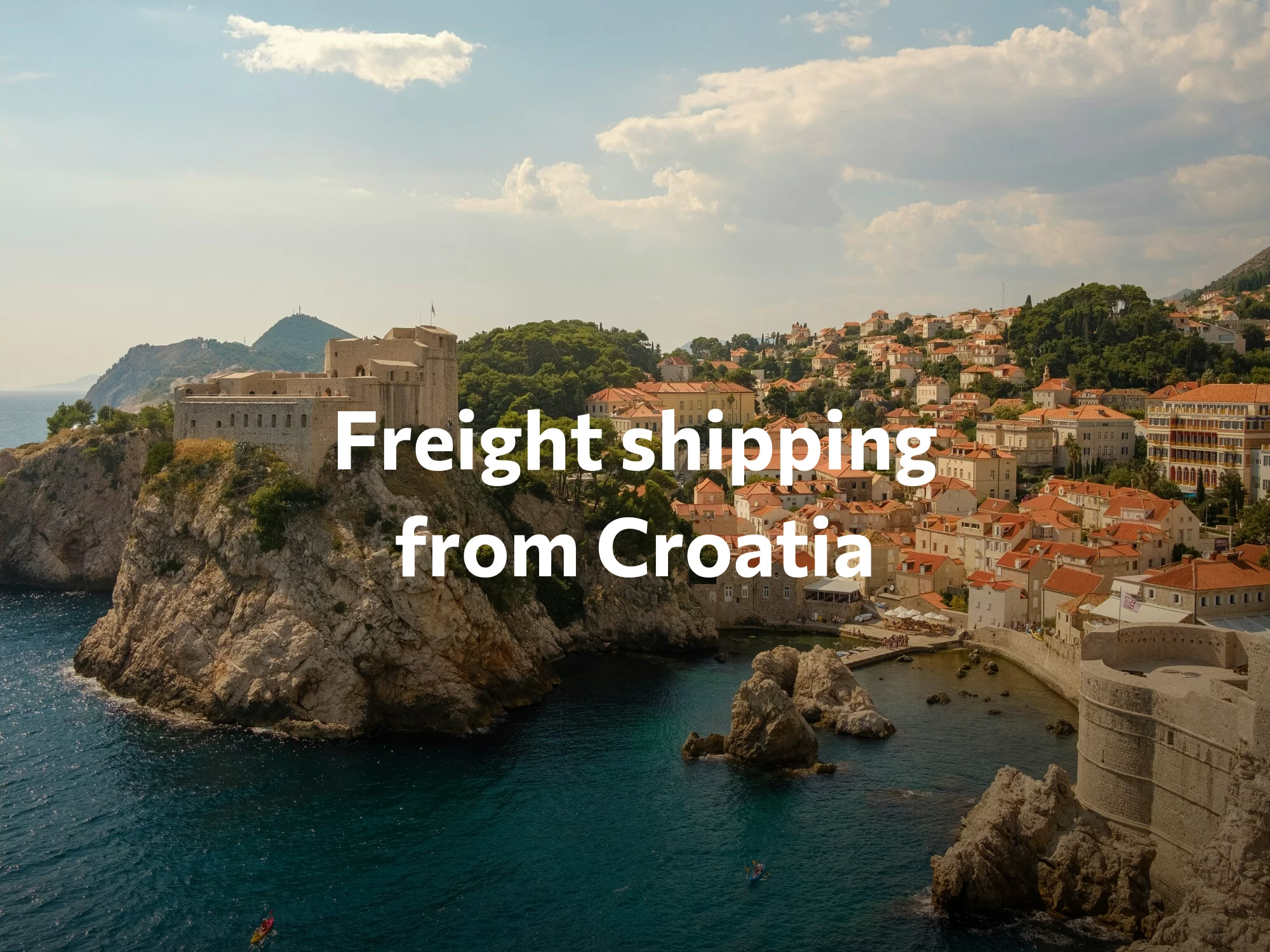 Shipping company from Croatia, freight rates for FTL and LTL shipping in Croatia