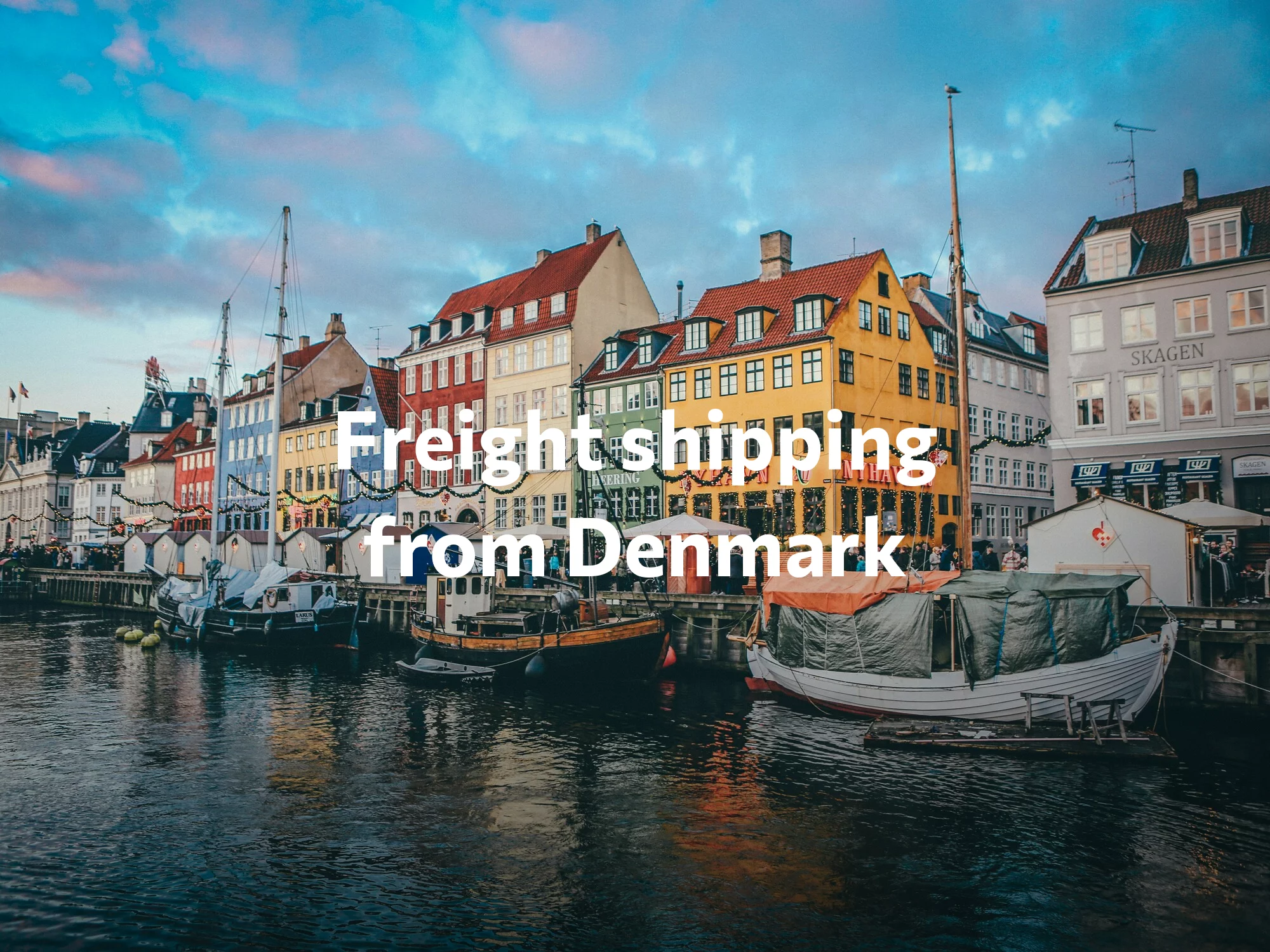 Shipping company from Denmark, freight rates for FTL and LTL shipping in Denmark