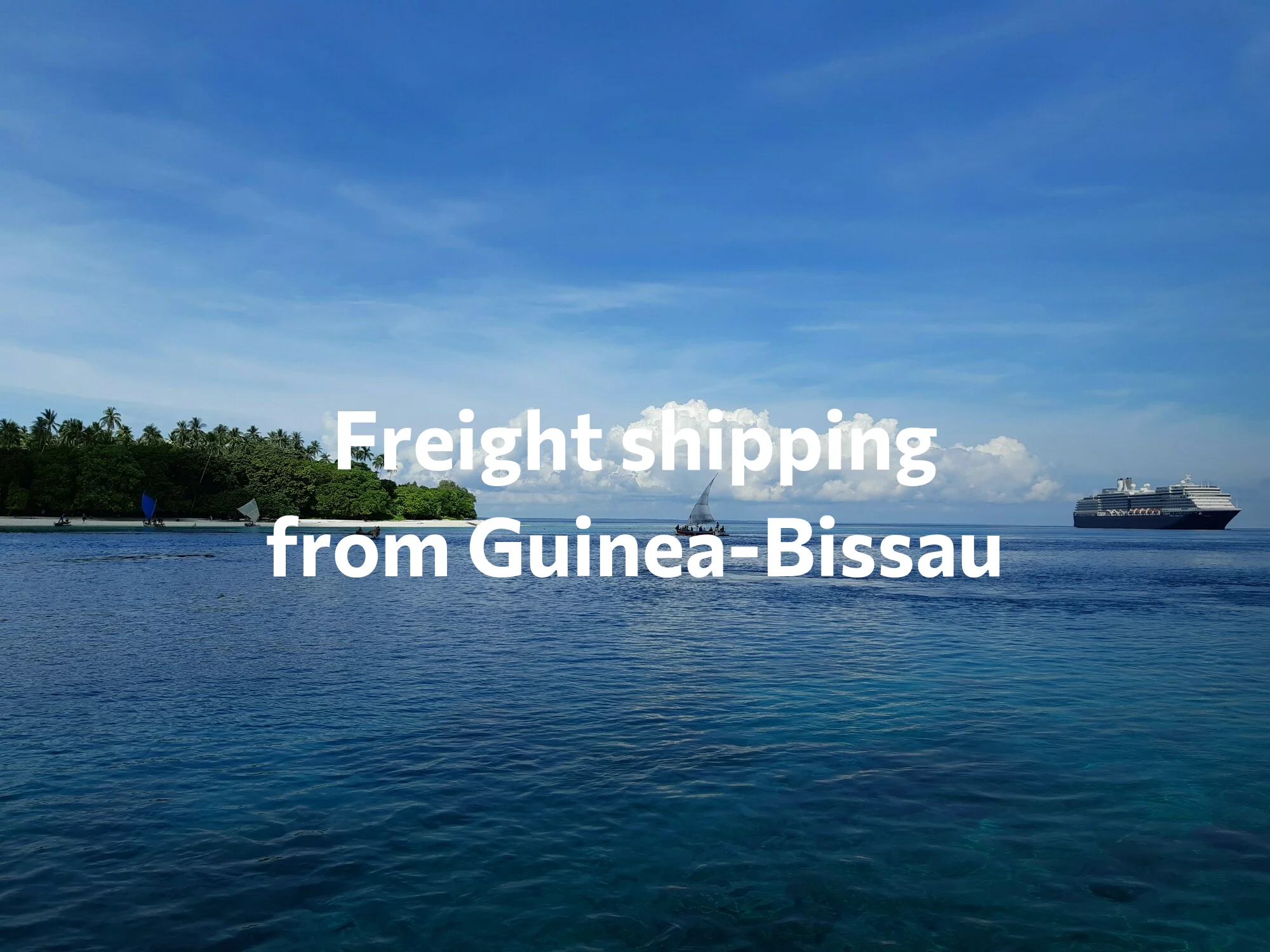 Shipping company from Guinea-Bissau, freight rates for FTL and LTL shipping in Guinea-Bissau