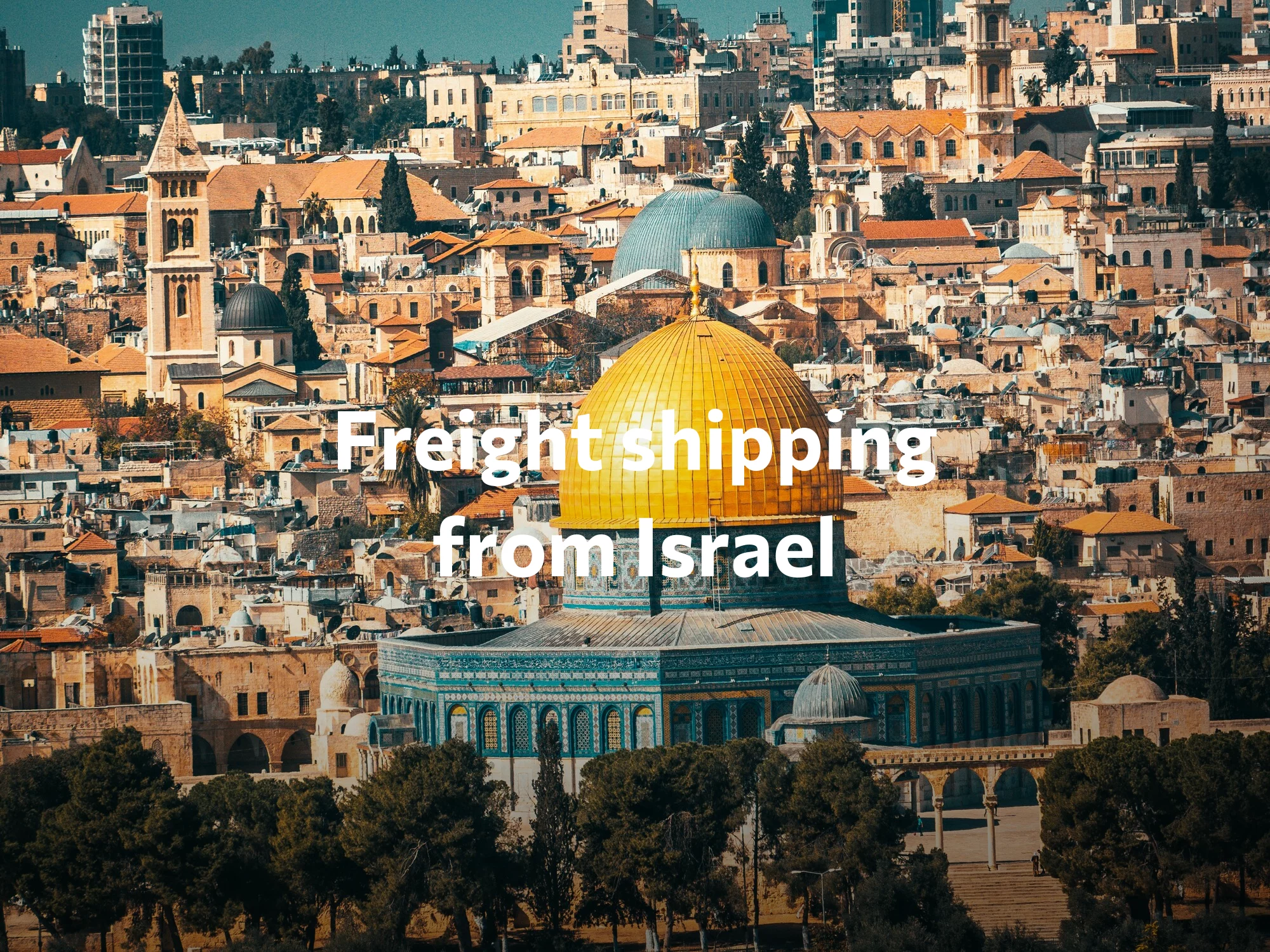 Shipping company from Israel, freight rates for FTL and LTL shipping in Israel