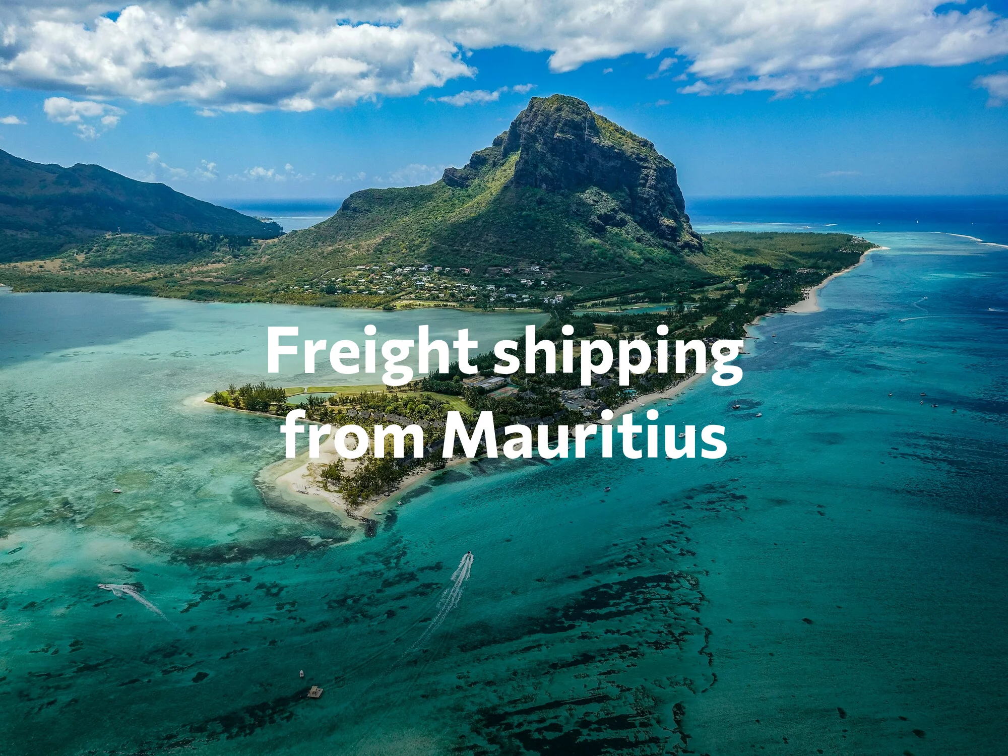 Shipping company from Mauritius, freight rates for FTL and LTL shipping in Mauritius