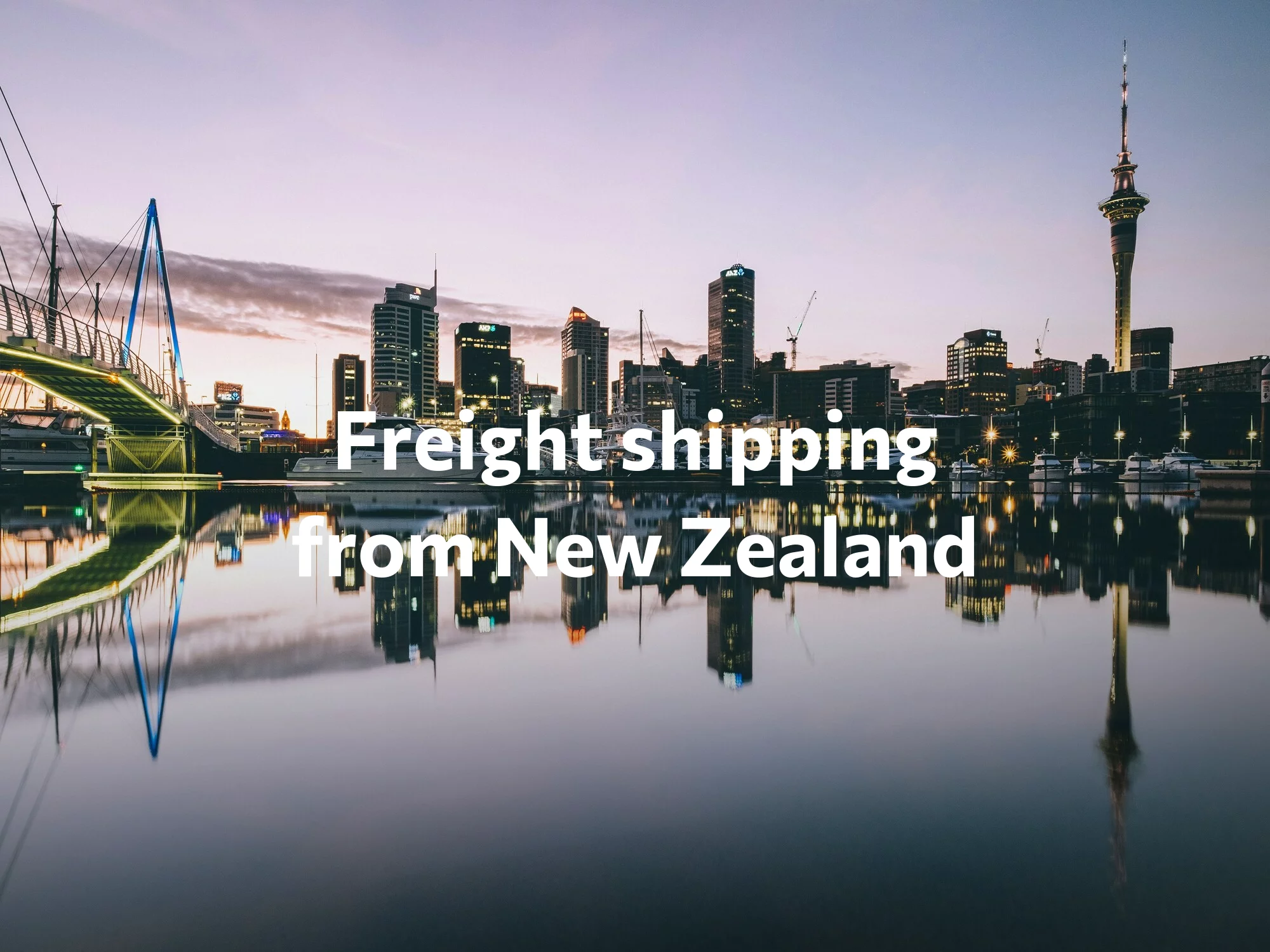 Shipping company from New Zealand, freight rates for FTL and LTL shipping in New Zealand