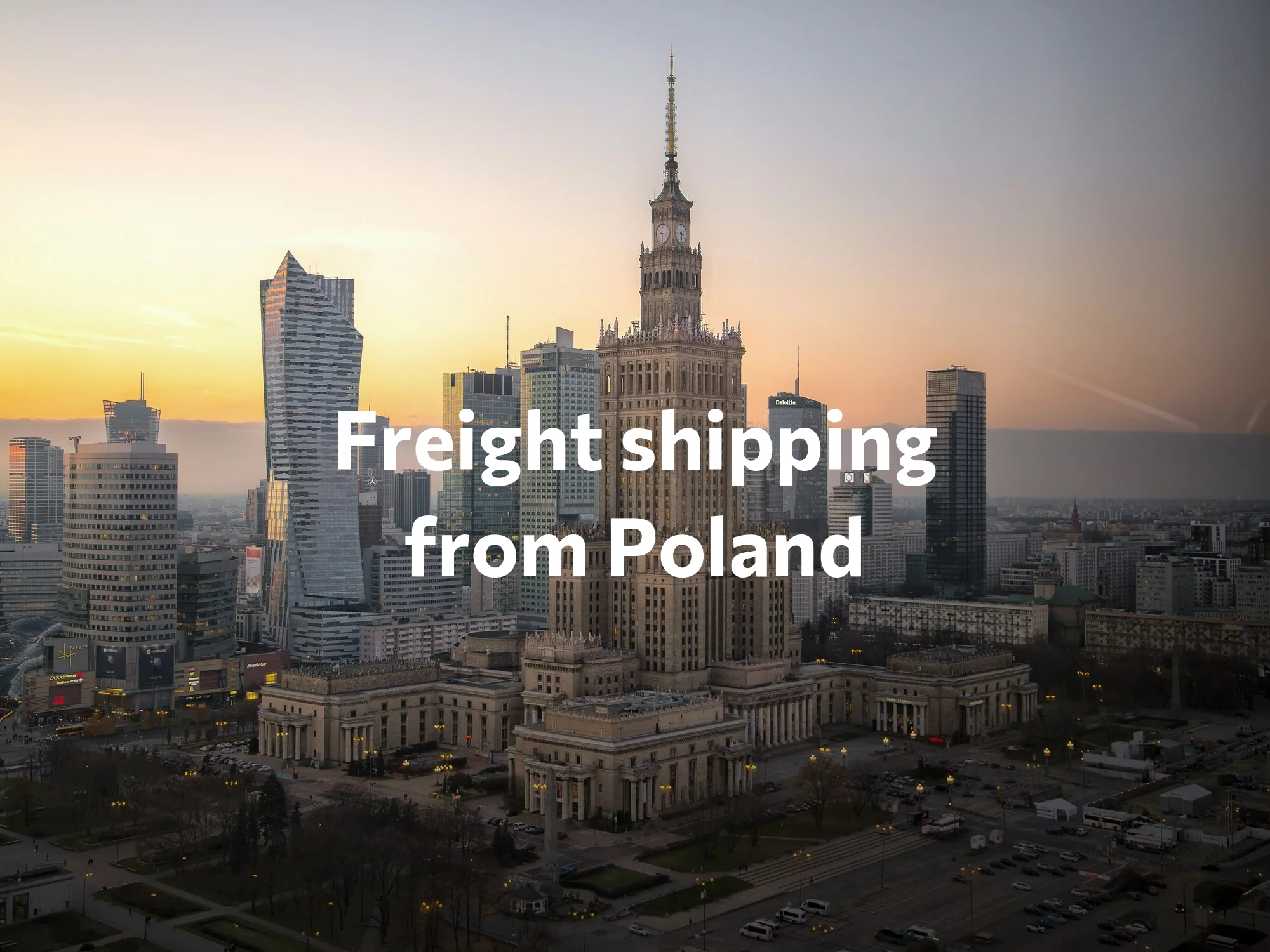 Shipping company from Poland, freight rates for FTL and LTL shipping in Poland