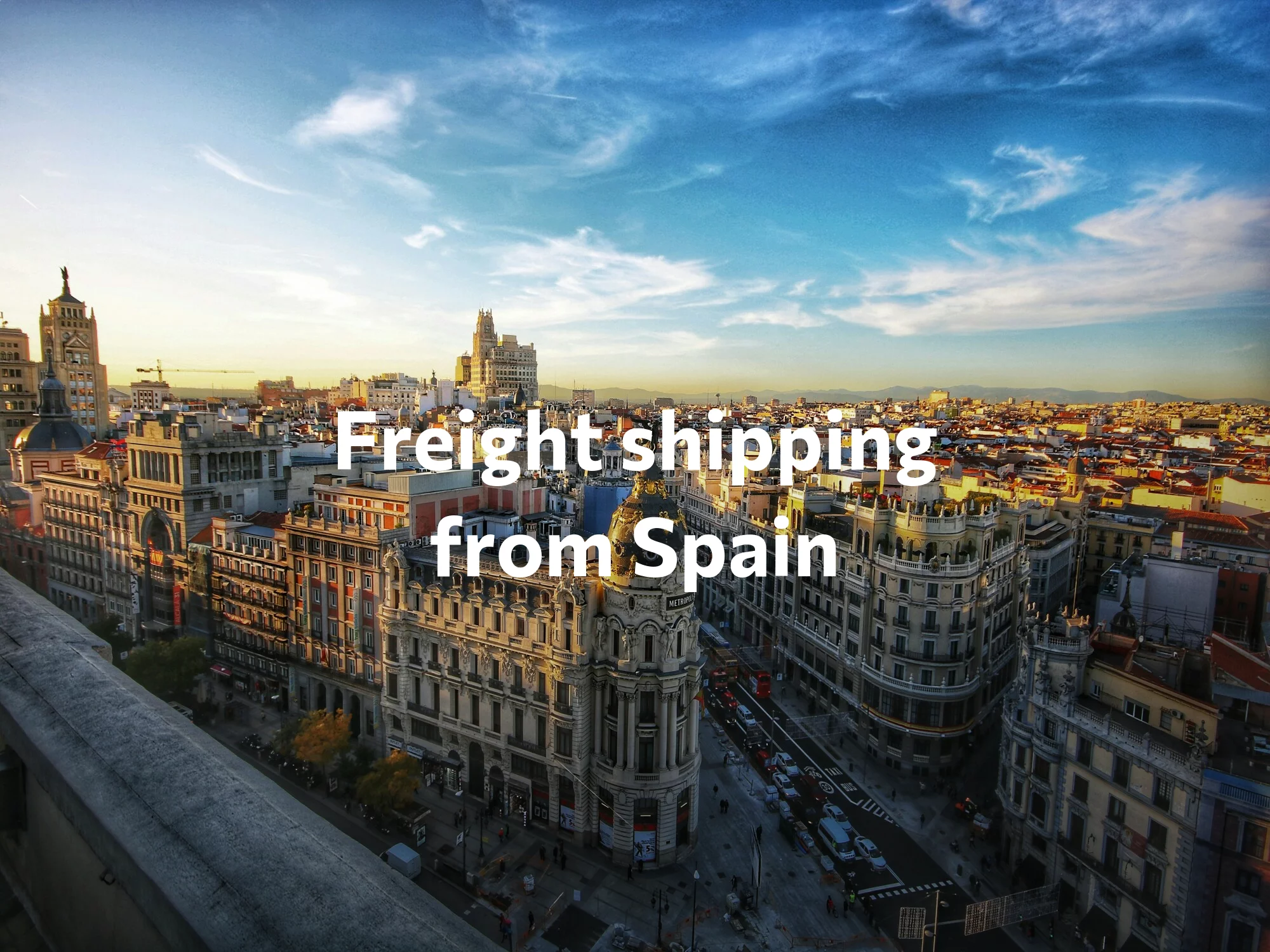 Shipping company from Spain, freight rates for FTL and LTL shipping in Spain