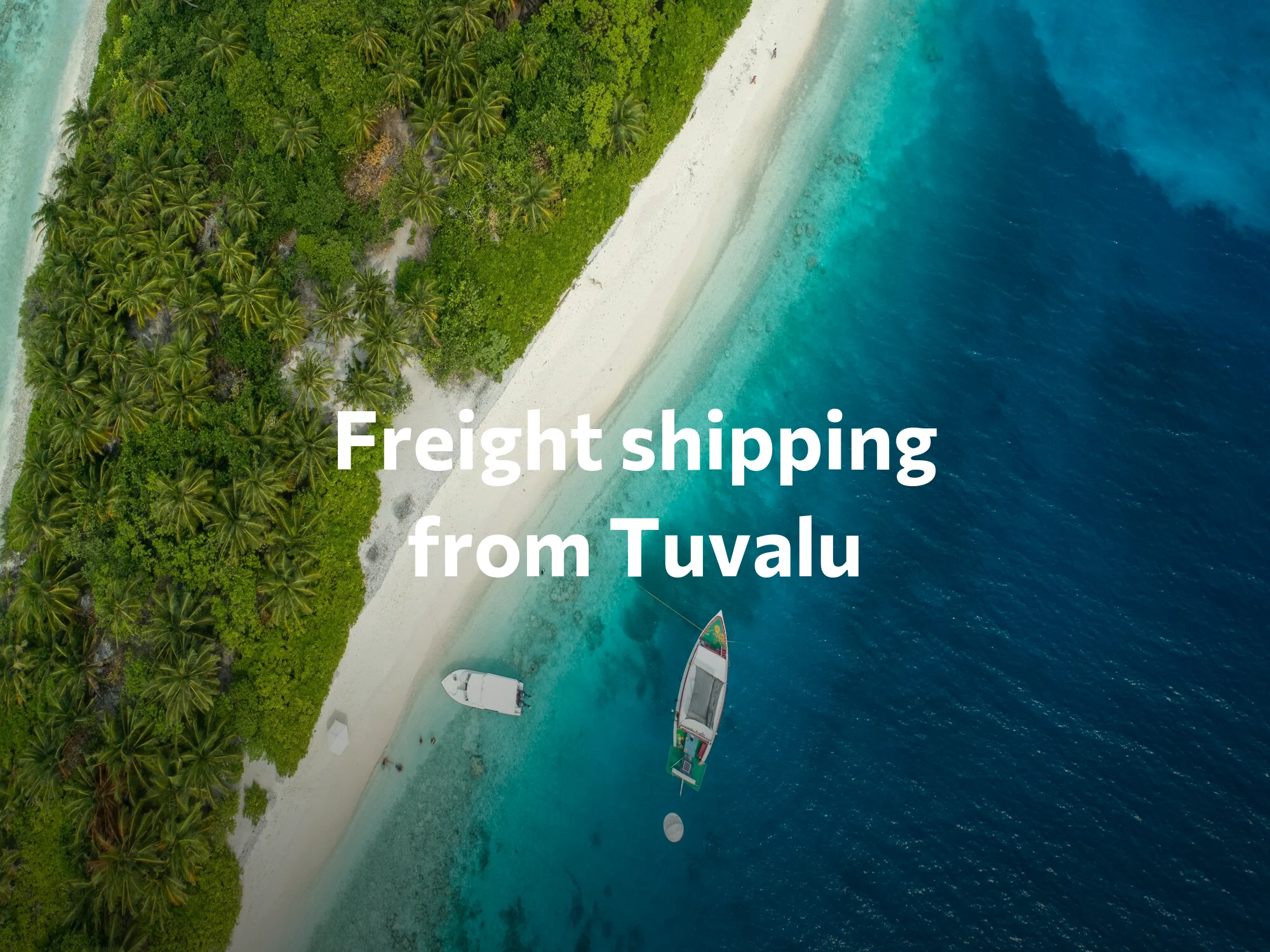 Shipping company from Tuvalu, freight rates for FTL and LTL shipping in Tuvalu