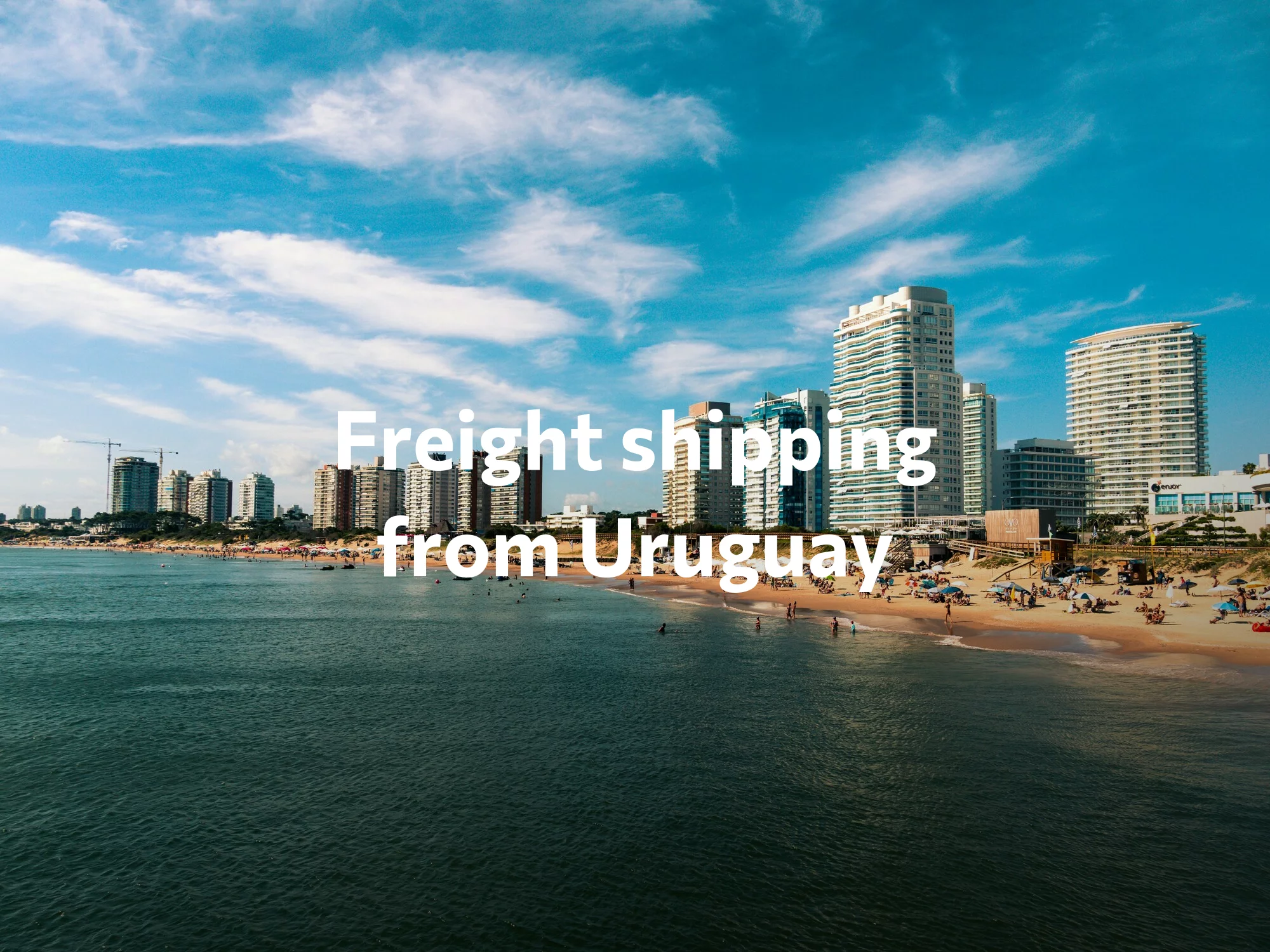 Shipping company from Uruguay, freight rates for FTL and LTL shipping in Uruguay