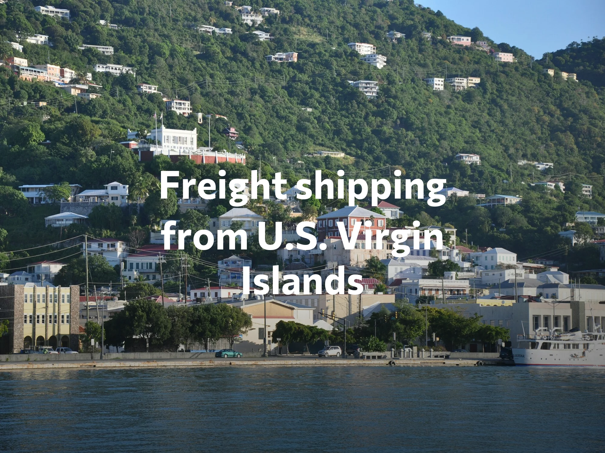 Shipping company from U.S. Virgin Islands, freight rates for FTL and LTL shipping in U.S. Virgin Islands