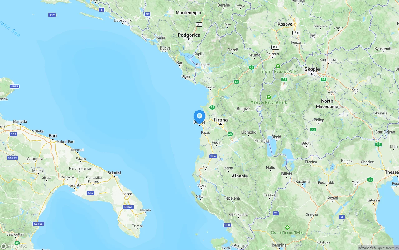 Shipping company from Albania