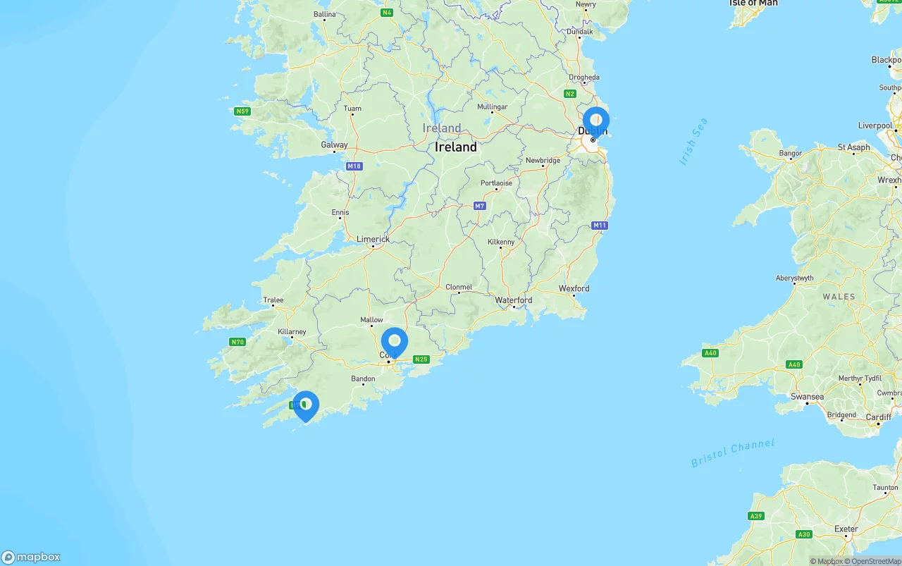 Shipping company from Ireland