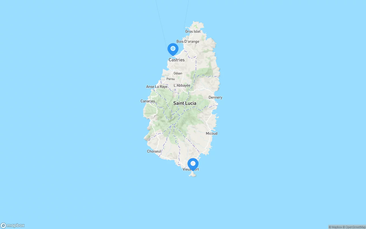 Shipping company from Saint Lucia