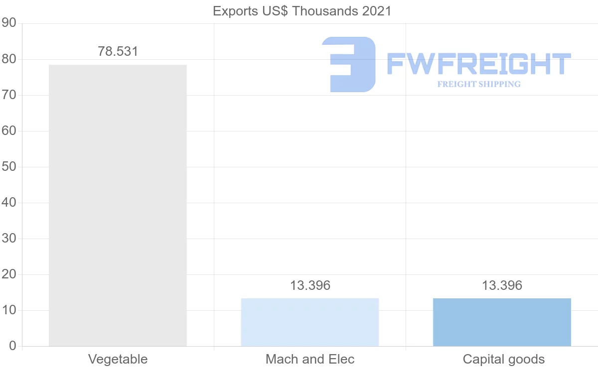 Shipping company from Bolivia to Ireland