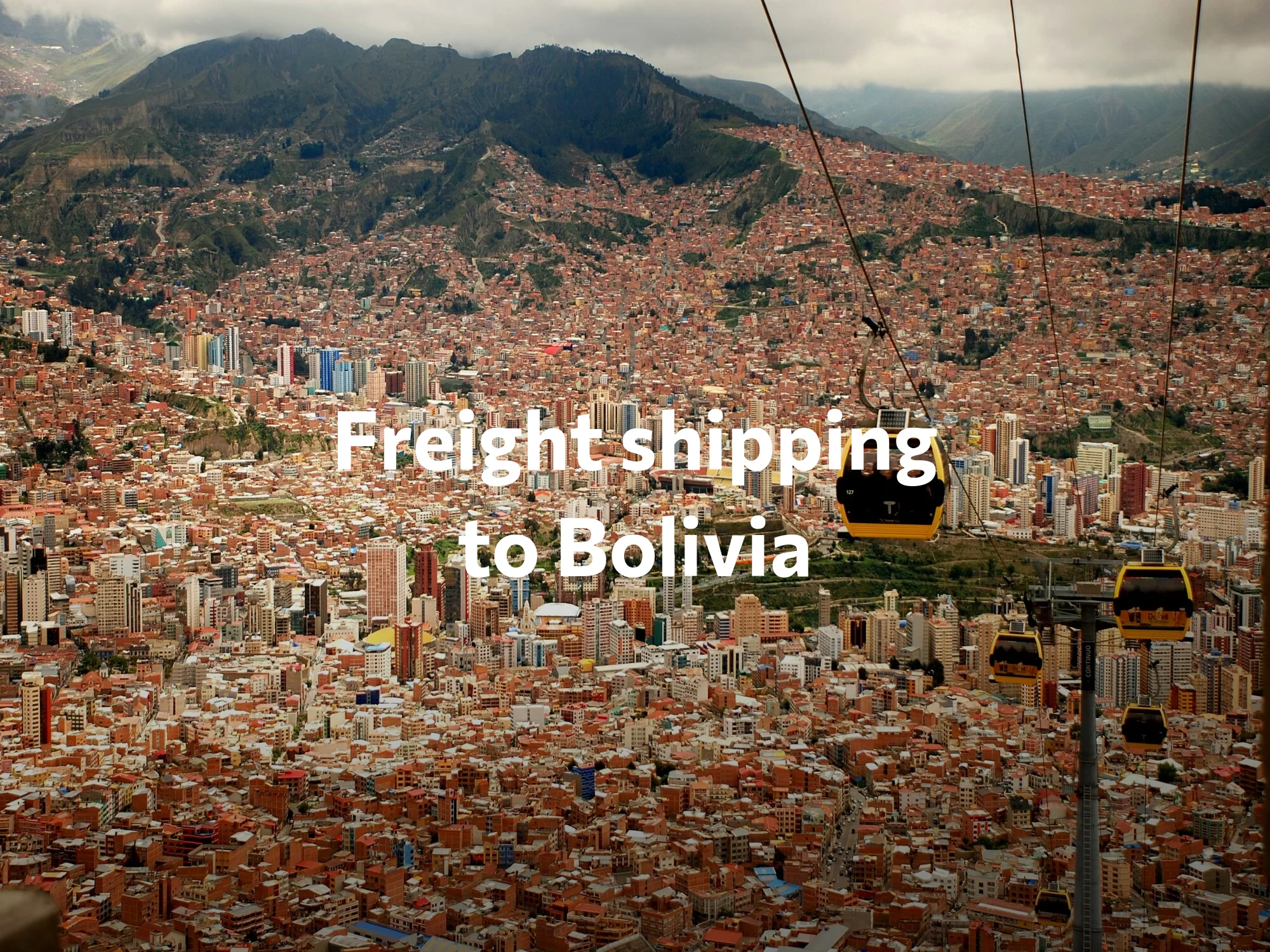 Shipping company to Chile, freight rates for FTL and LTL shipping in Chile